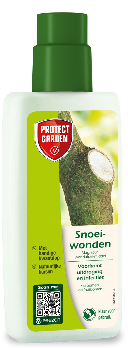 Protect Garden Wondafdekmiddel, 300g - Wondmiddel tegen Snoei- en Schaafwonden op sier- en fruitbomen - Bomen Beschermingsmiddel - Voorkomt Uitdroging en Infecties