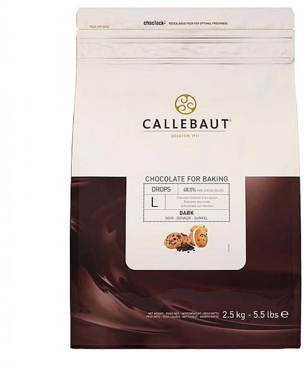 Callebaut VH 9401 Druppels L Bakvast 2,5 kg