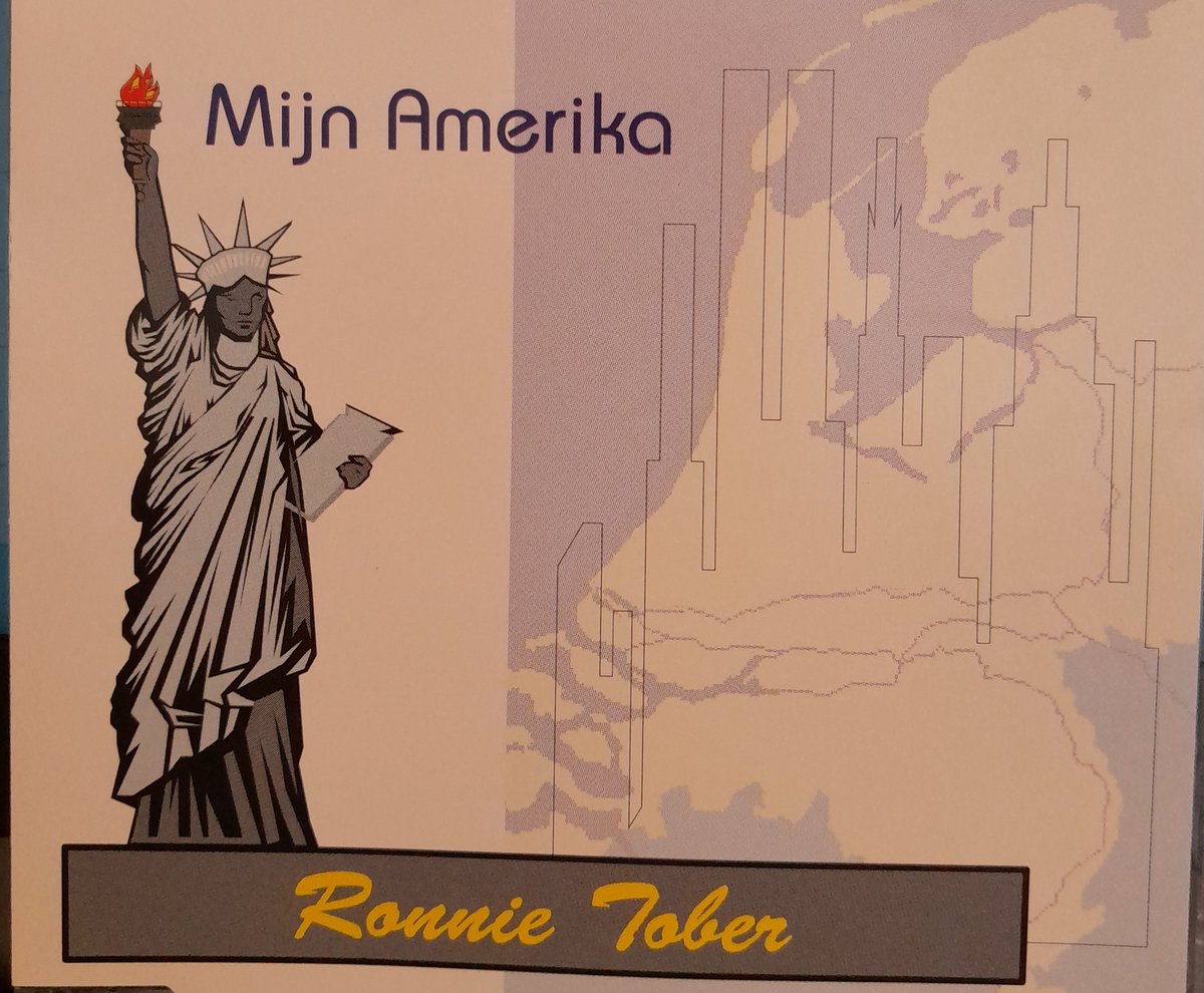 Ronnie Tober - Mijn Amerika - 2 TRACK CD MAXI SINGLE