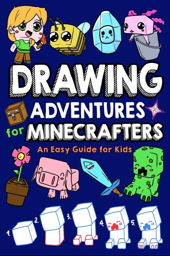 Drawing Adventures for Minecrafters - cover