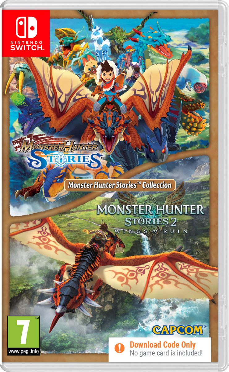 Monster Hunter Stories Collection - Nintendo Switch - Code in box