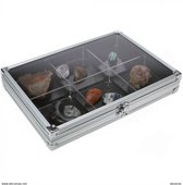 SAFE Houten vitrine met met rechthoekige uitsparingen ... - Safe Nederland