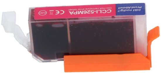 PrintAbout huismerk Inktcartridge CLI-526M Magenta geschikt voor Canon