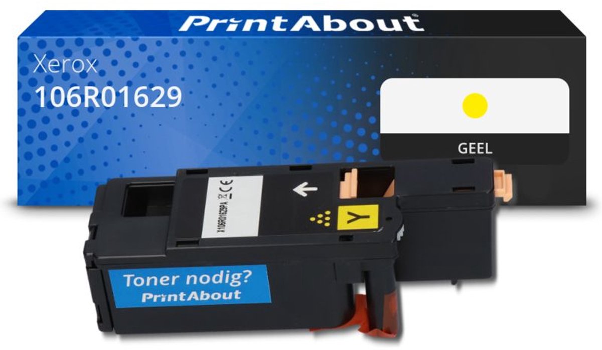 PrintAbout Xerox 106R01629 toner geel
