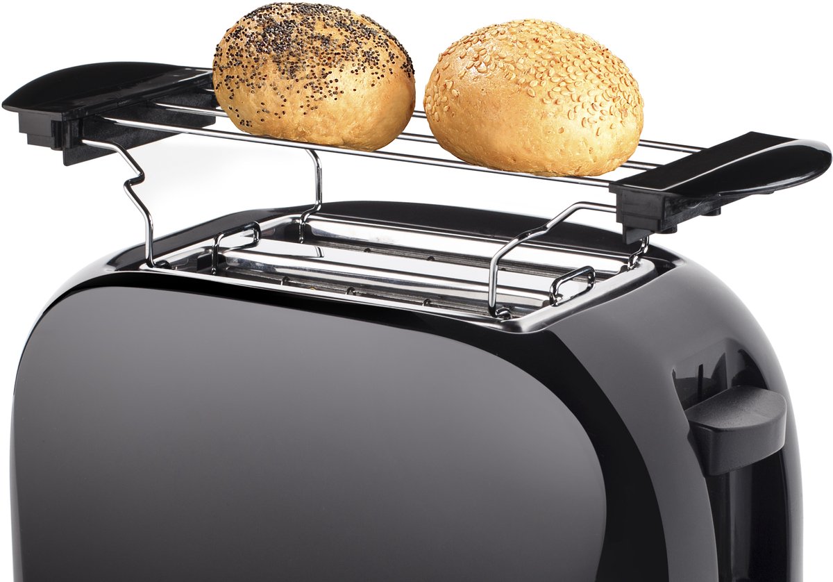 Tristar Double Long Slot Toaster, 7 Browning Levels, Defrost Function, Lift Function, Centering Function, Cancel Function, White, BR-1057