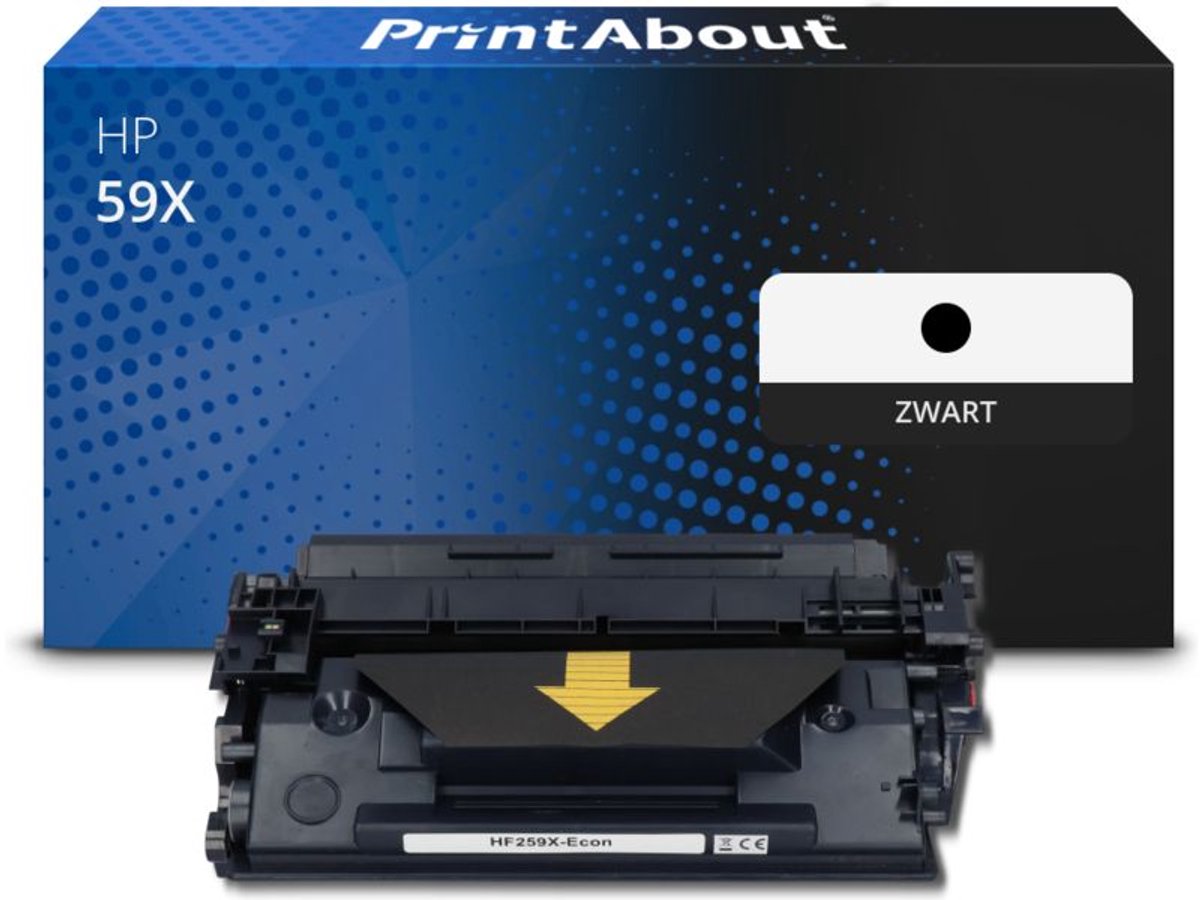 PrintAbout Huismerk HP 59X (CF259X) Toner Zwart Hoge capaciteit