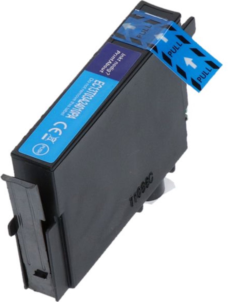 PrintAbout huismerk Inktcartridge 603 (EC13T03U2401) Cyaan geschikt voor Epson