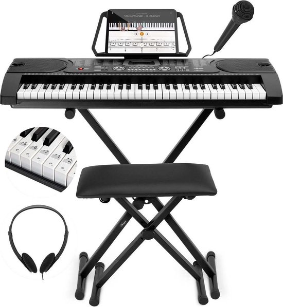 Áengus A289 Keyboard starter set - Set complet pour débutant - 61 touches