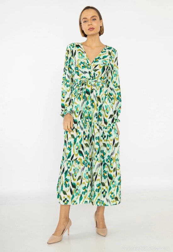 Foto: Vero moda elly l s abk dress black maat xs
