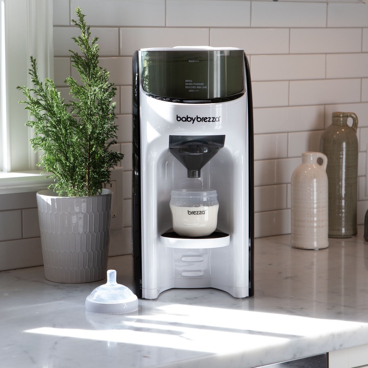 Baby Brezza Formula Pro Advanced - Zwart/Wit thumbnail 5