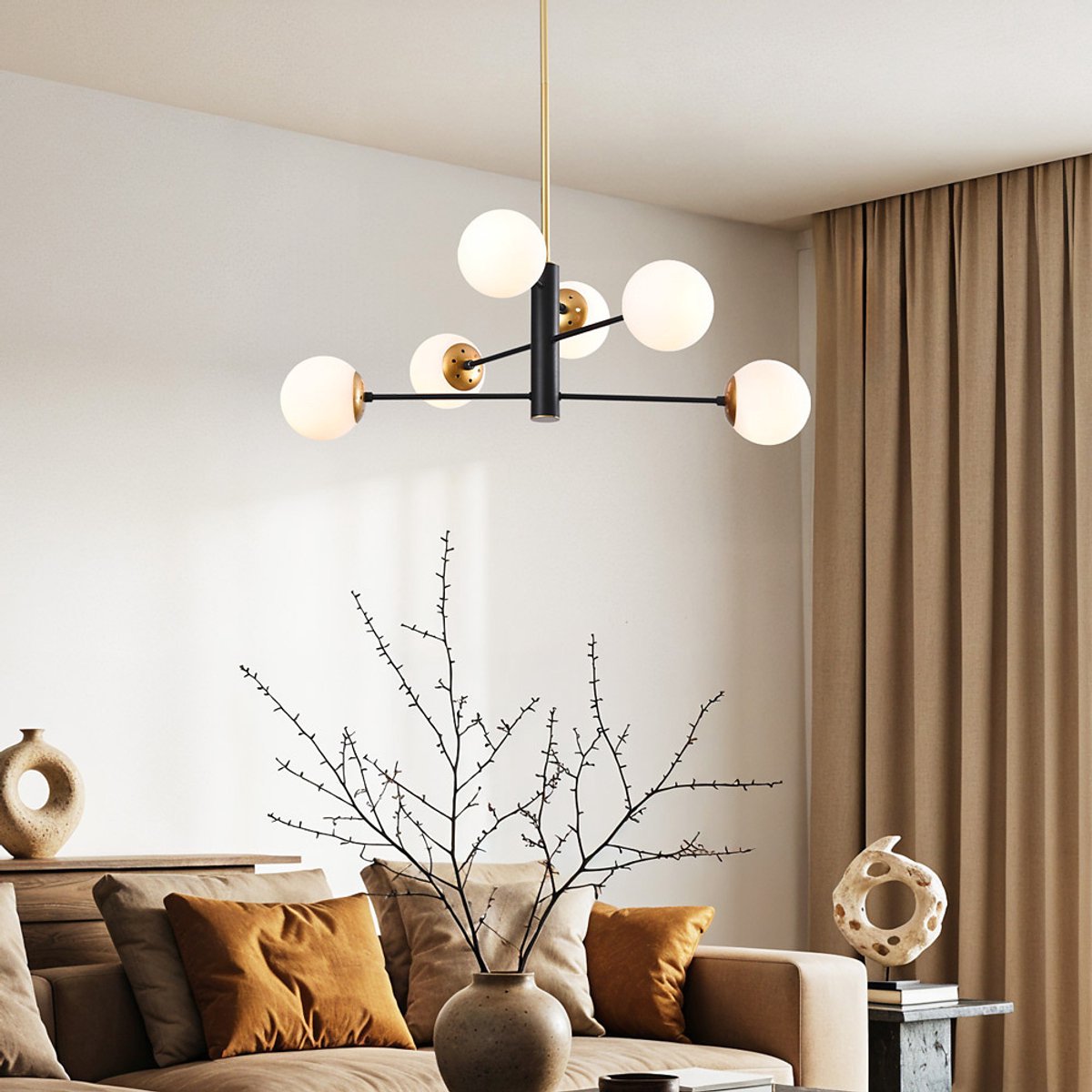 LumenXL Hanglamp Damian 6-lichts