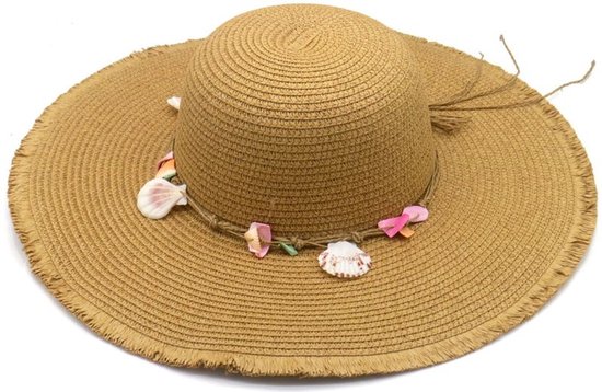 witte zomerhoed dames