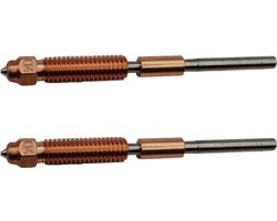 K1C Quick Swap Nozzle 2x 0,4 mm Creality 1.75mm Quicks-Swap voor creality K1C, Ender 3 V3, Ender 3 V3 Plus.