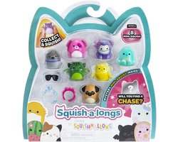 foto van Squish-A-Longs (bekend van Squishmallows) - 8 Pack (STYLE 1)
