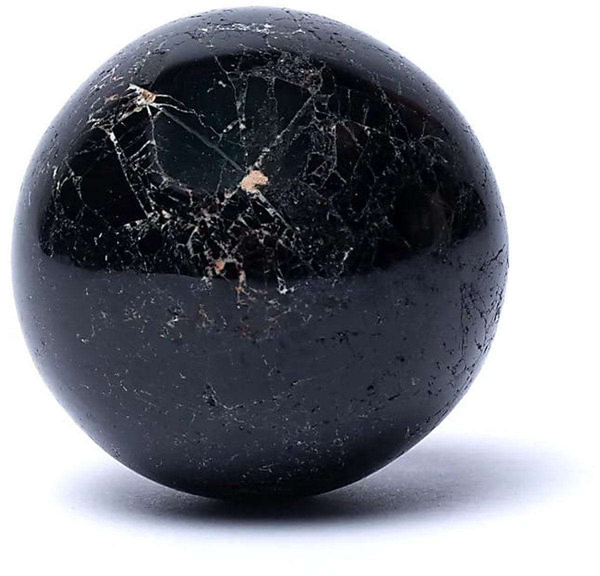 Zwarte toermalijn bol 4.5cm