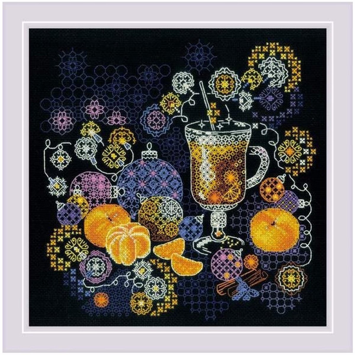 Borduurpakket Oranje stemming