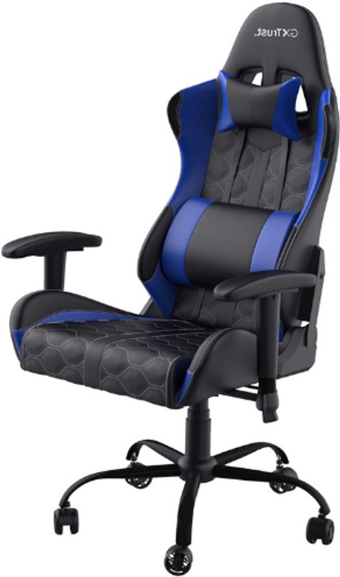 Massagestoel Roterende Stoel Gaming Stoel Bureaustoel Ergonomische Bureau Stoel Hoogte Verstelbaar Nylon Grijs 70 X 62 X 120 130 Cm