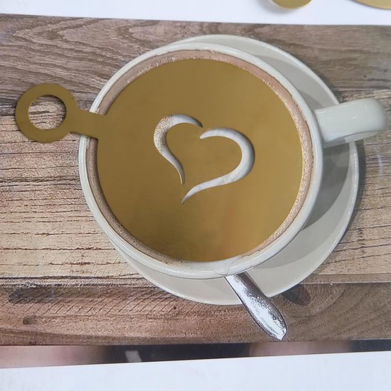 Set de 4 moules à Café et desserts Fantasy en acier inoxydable pour la Décoration