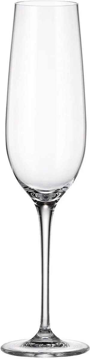 Crystalite Bohemia Uria flute 270ml LAATSTE DOOS !!