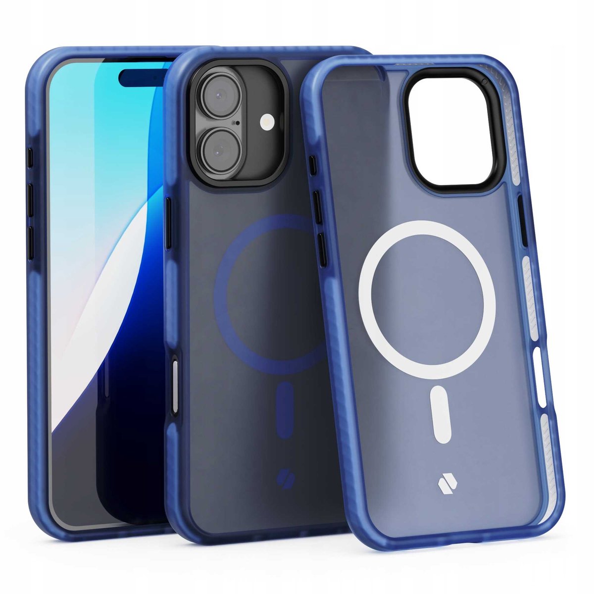 Spacecase Case Hoesje Voor Iphone 16 Plus Voor Magsafe Hybrid Fusion