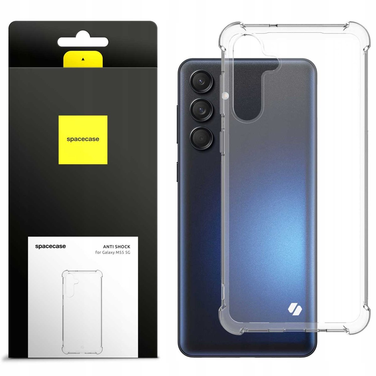 Spacecase Anti-Shock Case Cover Voor Samsung Galaxy M55 5G