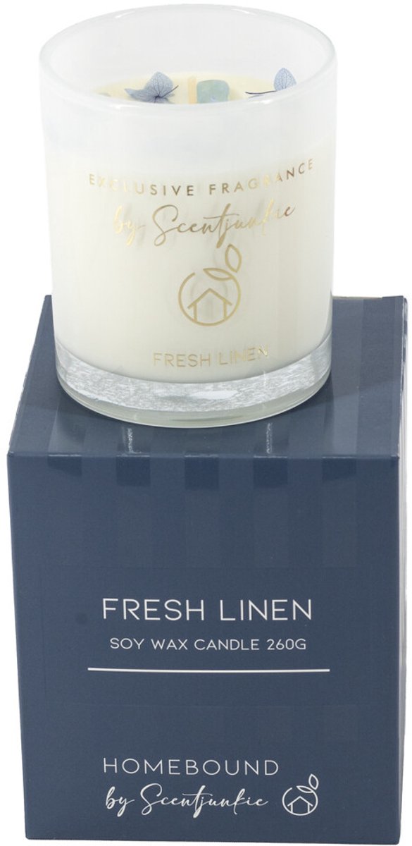 Geurkaars 'Fresh linen'