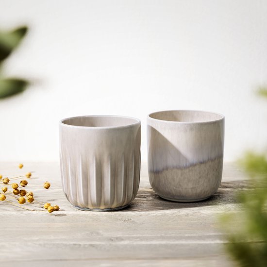 like. by Villeroy & Boch Perlemor Alga beker met oor, 290 ml, groen : like. by Villeroy & Boch