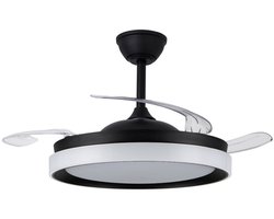 CristalRecord - Plafondventilator Brisa Ø 106 cm zwart