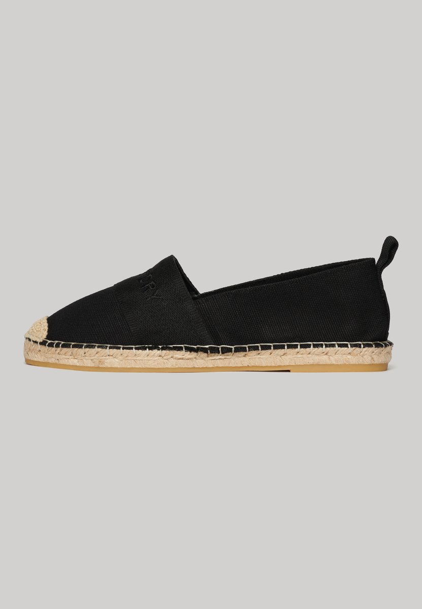 Superdry Canvas Espadrilles Vrouw Zwart