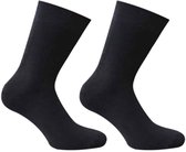 Thermo sokken | Wandelsokken | Badstof gevoerd | Kleur: Zwart | Maat: 43-46 | 4 paar
