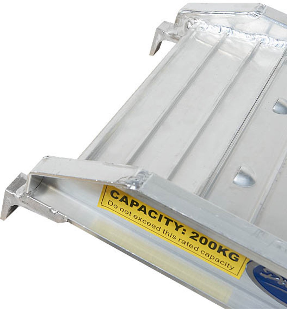 Goedkoopste Datona® - Aluminium oprijplaat - opvouwbaar - 182 cm rijgoot oprijhelling rijplaat