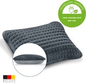 Bol.com Beurer HK 48 Elektrisch Warmtekussen - Donker Grijs - Heating pad - 40 x 30 cm - 3 Warmtestanden - Max. 65°C - Snelle op... aanbieding
