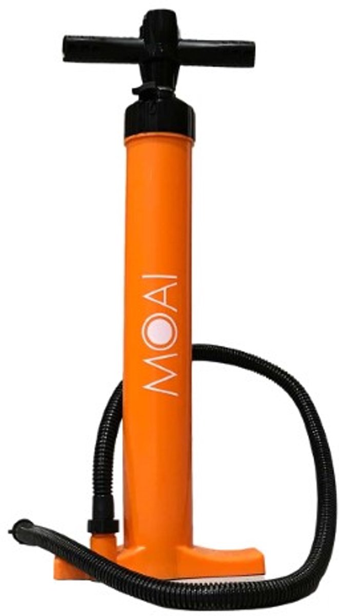 MOAI Double Action Pomp - Universele Pomp met Deflate Optie & Drukmeter - Voor SUP Boards
