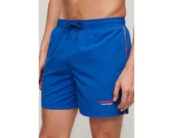 Superdry - Sportswear zwemshort met borduursel - 38 cm - Heren - Zwembroeken