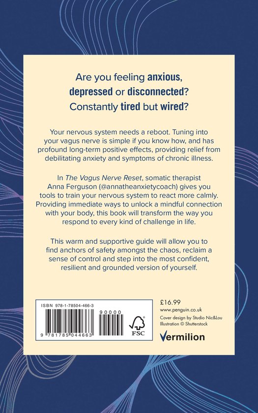 The Vagus Nerve Reset - Anna Ferguson over stress, angst en trauma | bol