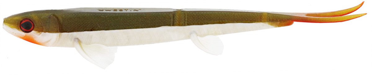 Westin Fishing Twinteez Pelagic V-staart BASS ORANGE (20cm)