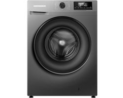 Heinner HWM-H7014IVSMTC+++ Wasmachine 7 kg – 15 Wasprogramma’s – Stoomprogramma – Kinderslot – 1400 tpm – LED Display – Titaangrijs – 5 Jaar Garantie