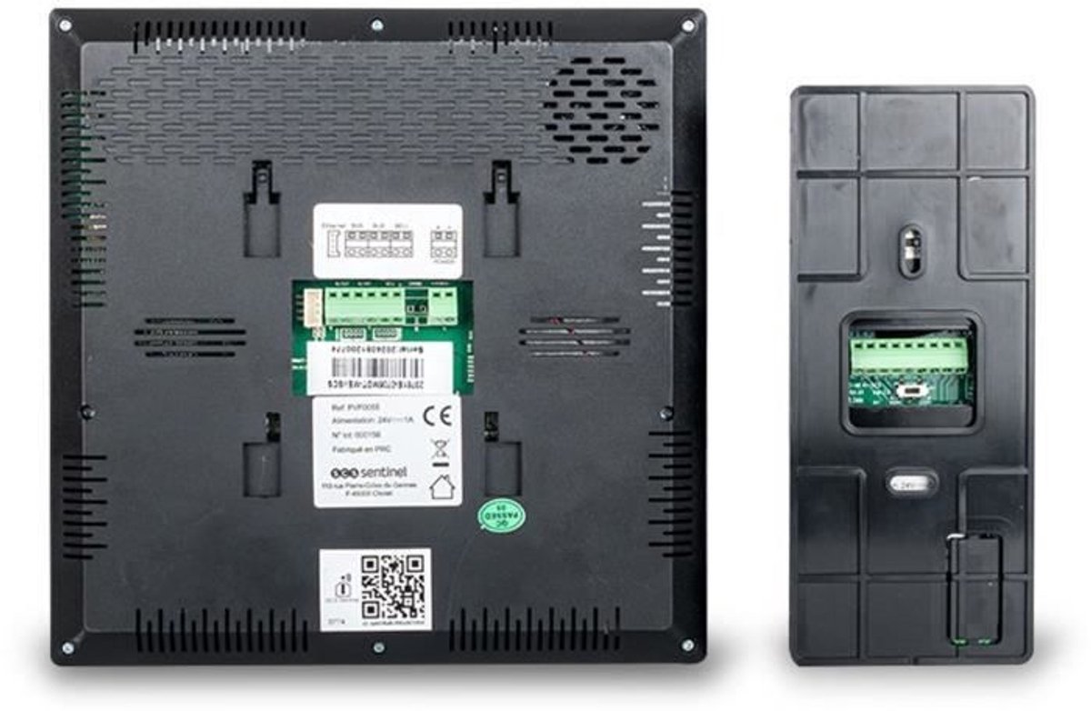 SCS SENTINEL Bekabelde Video-Intercom met Nachtzicht - Zwart - afbeelding 3