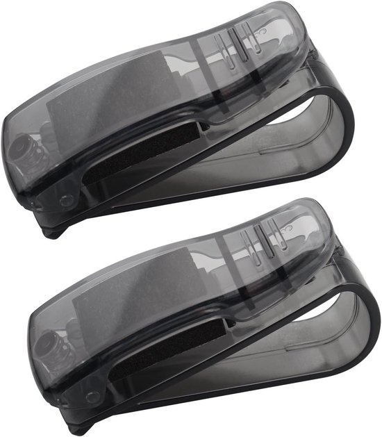 Mode Auto Bril Houder Universele Zonneklep Clip Zonnebril Houder Suède Brillen Hanger Ticket Clip bril Mount  34