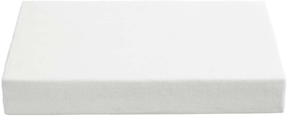 Ambiante - Jersey - Topper Hoeslaken - 180x220 cm - Wit