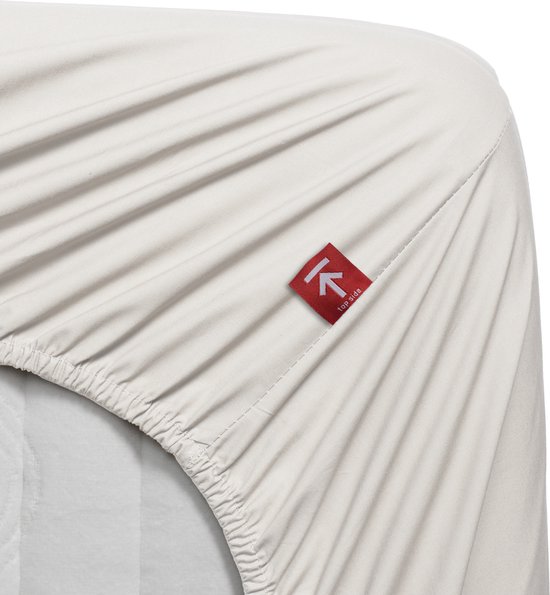 Beddinghouse Percale katoen - Hoeslaken - 140x200 - Gebroken wit
