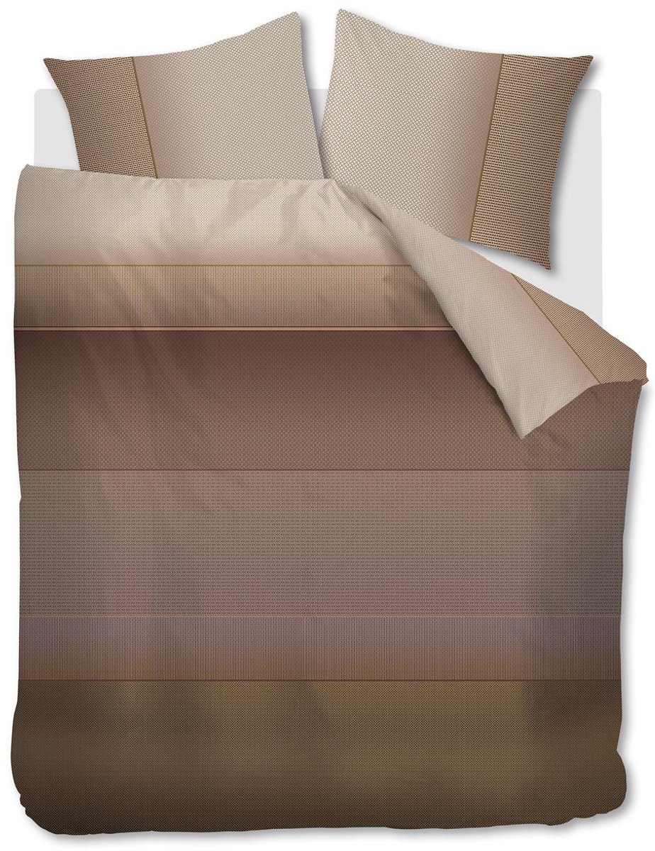 Kardol Mimic dekbedovertrek - Lits-Jumeaux - 240x200/220 - Steenrood