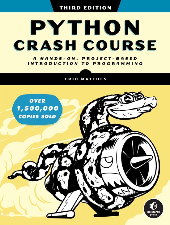 Python Crash Course, 3rd Edition - cover