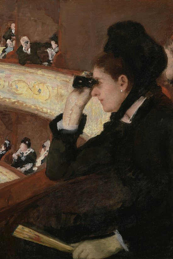 Mary Cassatt - Dans la Loge - Dans la Loge (1878) - 3:2