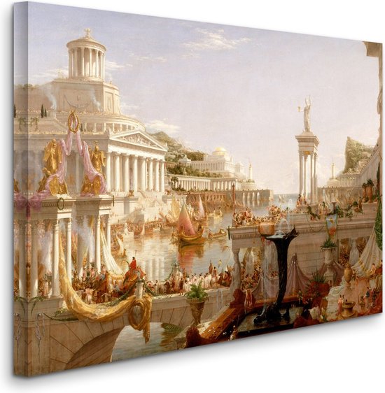 Thomas Cole - The Consummation The Course of the Empire - De voltooiing, De loop van het rijk - 2:3