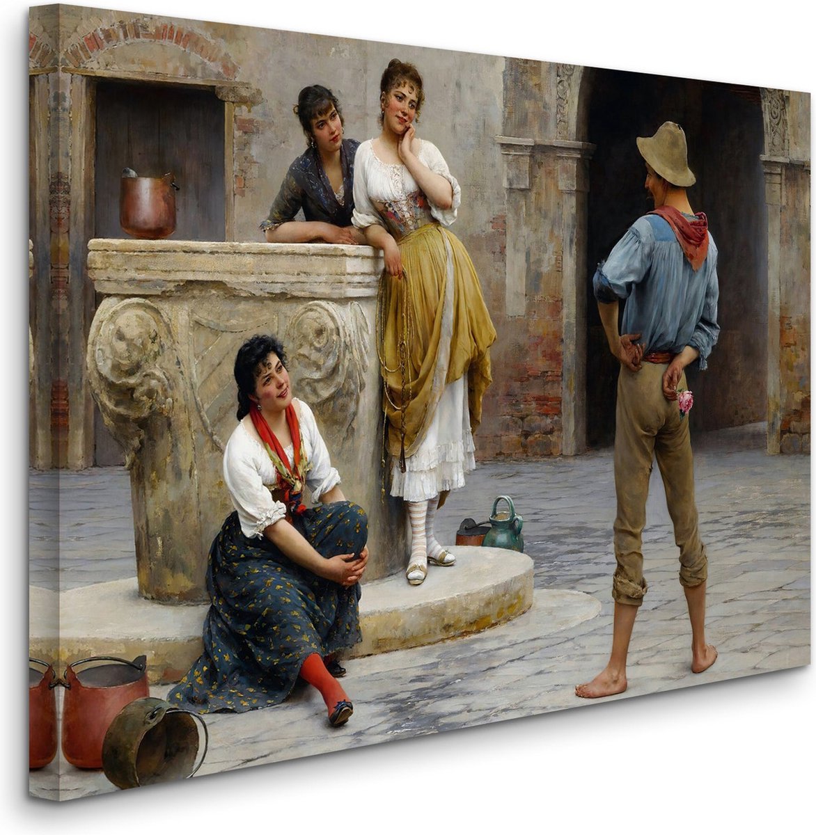 Eugen von Blaas - Flirtation (1894) - 2:3