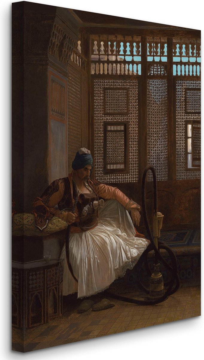 Jean-Léon Gérôme - Arnaut Fumant - Arnaut Fumant (1865) - 3:2