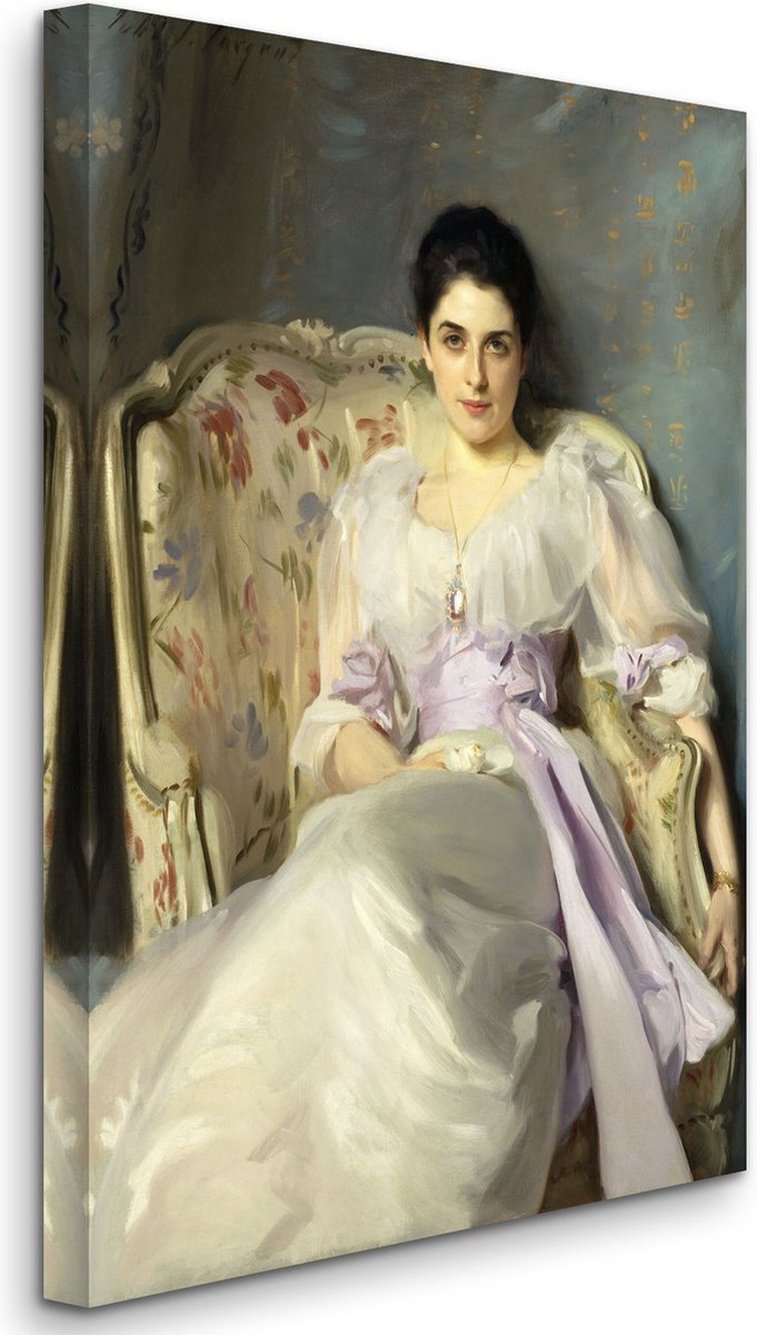 John Singer Sargent - Lady Agnew of Lochnaw - Lady Agnew van Lochnaw (1893) - 3:2