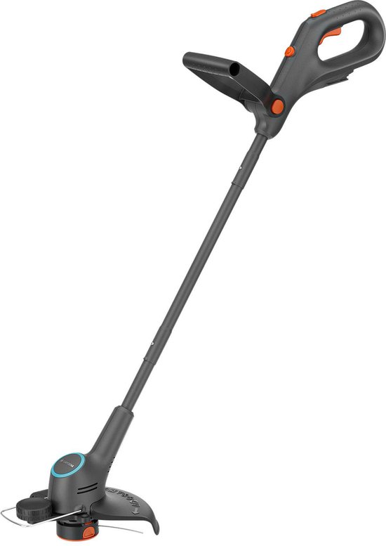 Accu-grastrimmer, 1300 W, 24 V, bosmaaier, 11000 omw/min, geluidsarm, met 6 Ah lithium-accu en oplader voor maaien, trimmen en oogsten