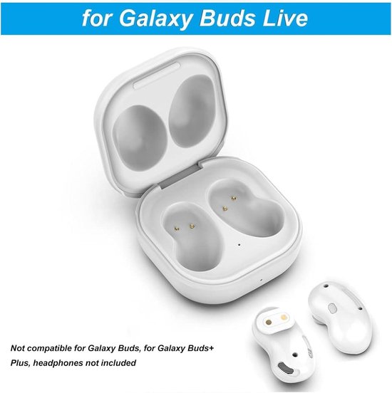 Oplaadetui voor Oordopjes voor Galaxy Buds 2 Pro Bluetooth-hoofdtelefoon, Headset Type C-oplader Dock Station Ondersteunt Draadloos Opladen, met Kabel, 700 MAh, Zwart